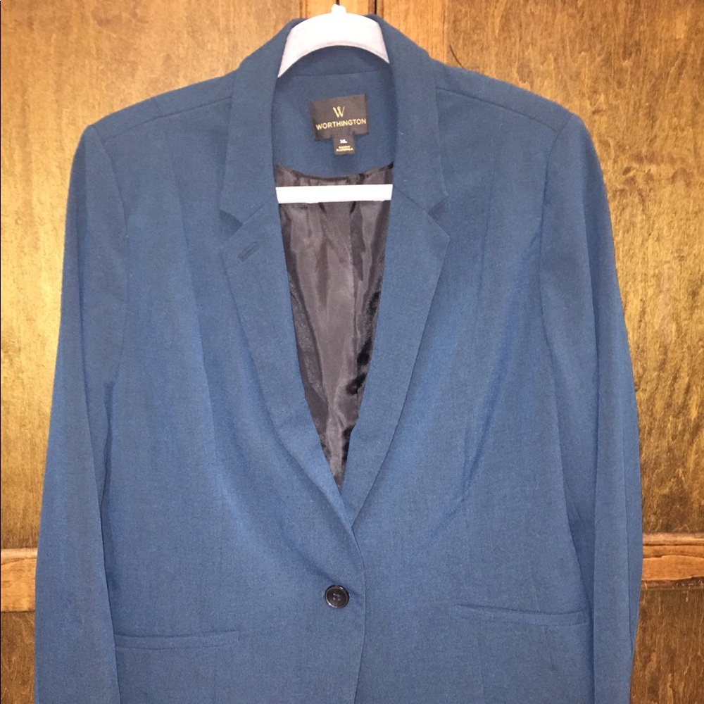 Worthington blazer blue